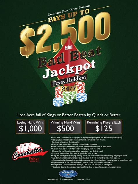  jack casino bad beat jackpot